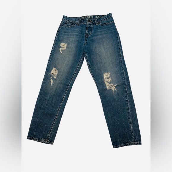Indigo Other - Women’s Blue Distressed Jeans